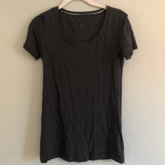 lululemon athletica Tops - Lululemon cotton gray shirt